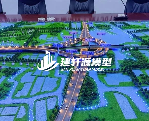 双城高速公路沙盘定制